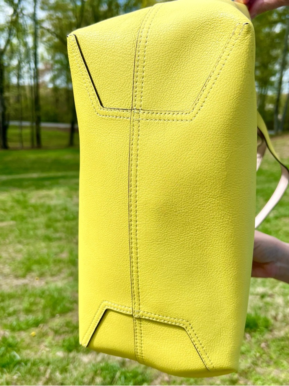 Kate Spade New York Lakeland Drive Marina Reversible Tote Bag - Yellow/Beige - Picture 5 of 8